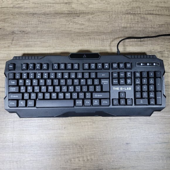 The G-Lab Black Keyboard Keyz-120 CMD6089 5V - Picture 5 of 9